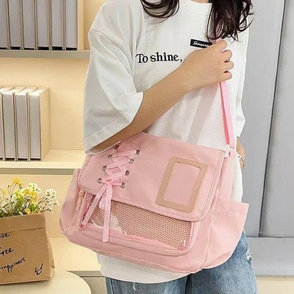 Lightweight Y2K Ulzzang Ita Bag Large Capacity Messenger Handbag JK Uniform