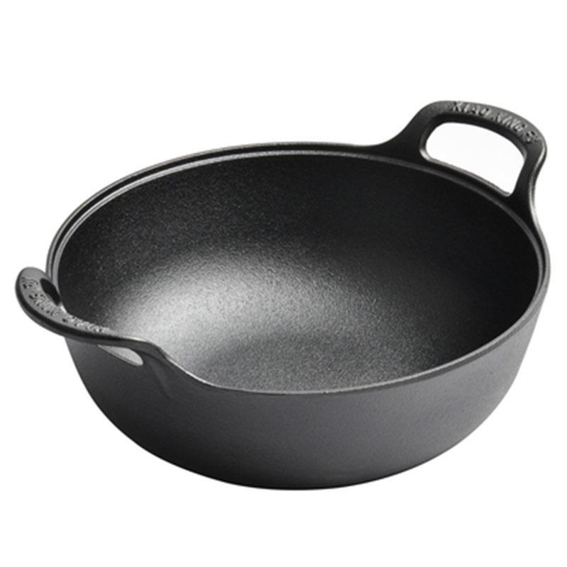 Thor's Cast Iron Yuanbao Double Ear Flat Bottom Stew Pot