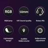 3.5mm Corded Gaming Headphones With Microphone Adjustable PC Bass Gaming Headphone For Smartphone Laptop Accessories