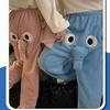 Elephant Pajamas Flannel Sleepwear Pants With Big Nose And Ears Cute Animal Coral Velvet Trousers Homewear For Autumn Winter
