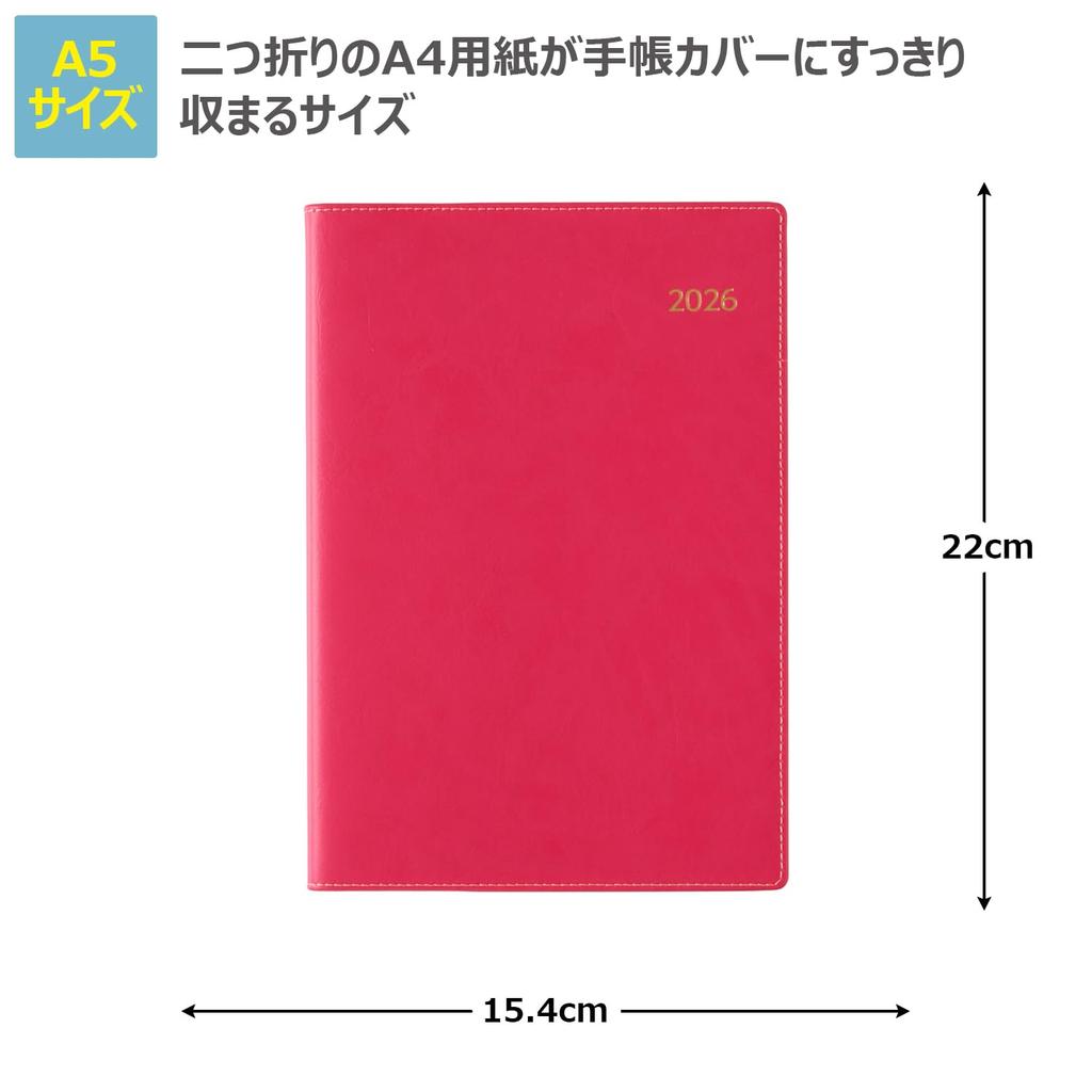 6702 NOLTY Business Basic Diary (Pink)