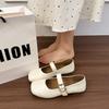 2025 Herbst Damen Casual Ballerinas Koreanischer Stil Damen Berufs- und Partykleidung Runde Zehenpumps Mary Janes Loafer