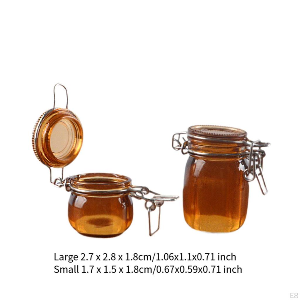 1/6 Miniature Storage Jar Doll House Furniture Dollhouse for 6 Inch BJD