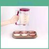 Versatile Purple Batter Dispenser Cup With Modern Design For Easy Baking And Cooking
