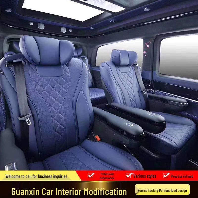 V-Class Interior Upgrade: Alphard Mona Lisa Sofa Bed & Seat Series