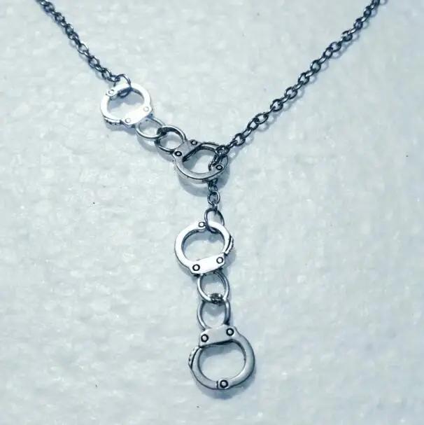 Geometric Alloy Cross Pendant Necklace For Women With Gothic Style Jewelry Accessory