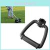 Handle Lawn Mower Black Handlebar Universal Tool Shock Absorption Parts Durable