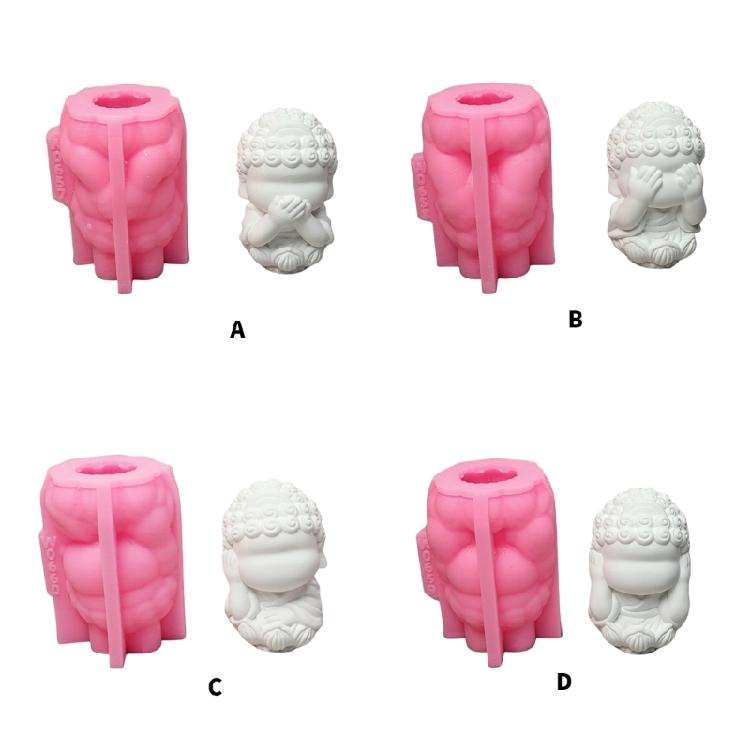 Religious Statue Silicone Candle Molds for Candle Soap Chocolate Candy Fondant Making Cement Gypsum Silicone Molds