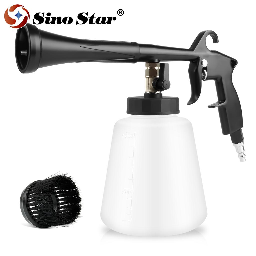 Sino Star Portable Air Blowing Gun Plastic Car Interior Cleaning Washer Dust Removal Tool