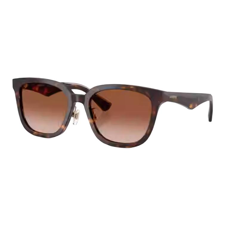 Burberry Temple Design Adjustable Nose Pad Plate Frame Square Sunglasses Unisex Couple Tortoiseshell