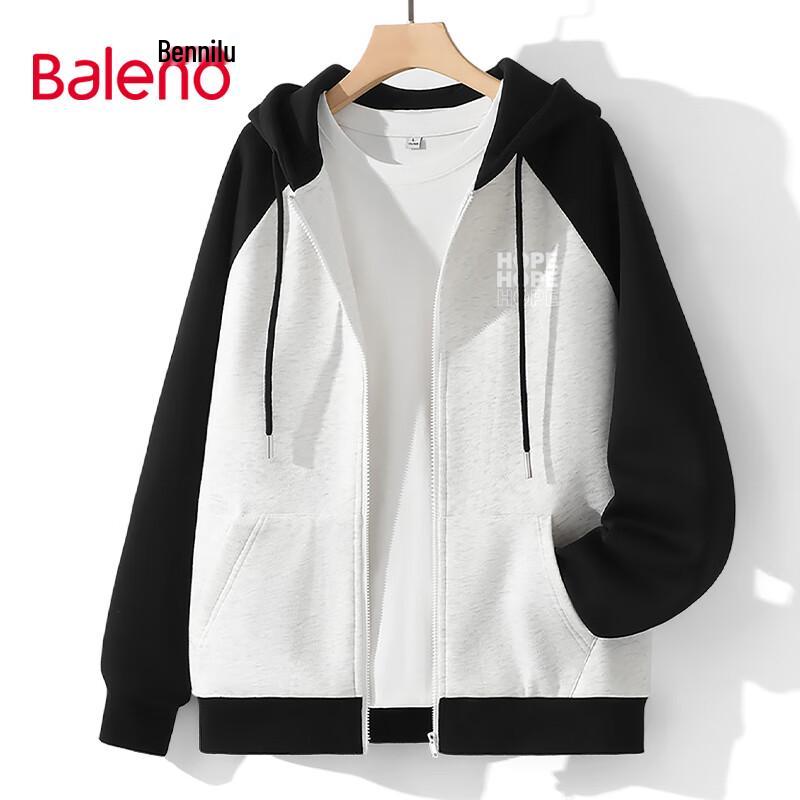 

Baleno Men s Retro Letter Print Loose Sweatshirt XL