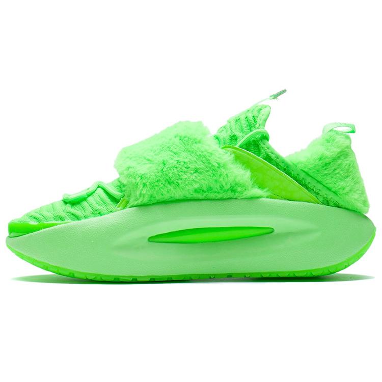 

LiNing Cushioned Anti Slip And Wear Resistant Lightweight Low Top Sports Casual Shoes Women s Fluorescent Verdant Green 37.5