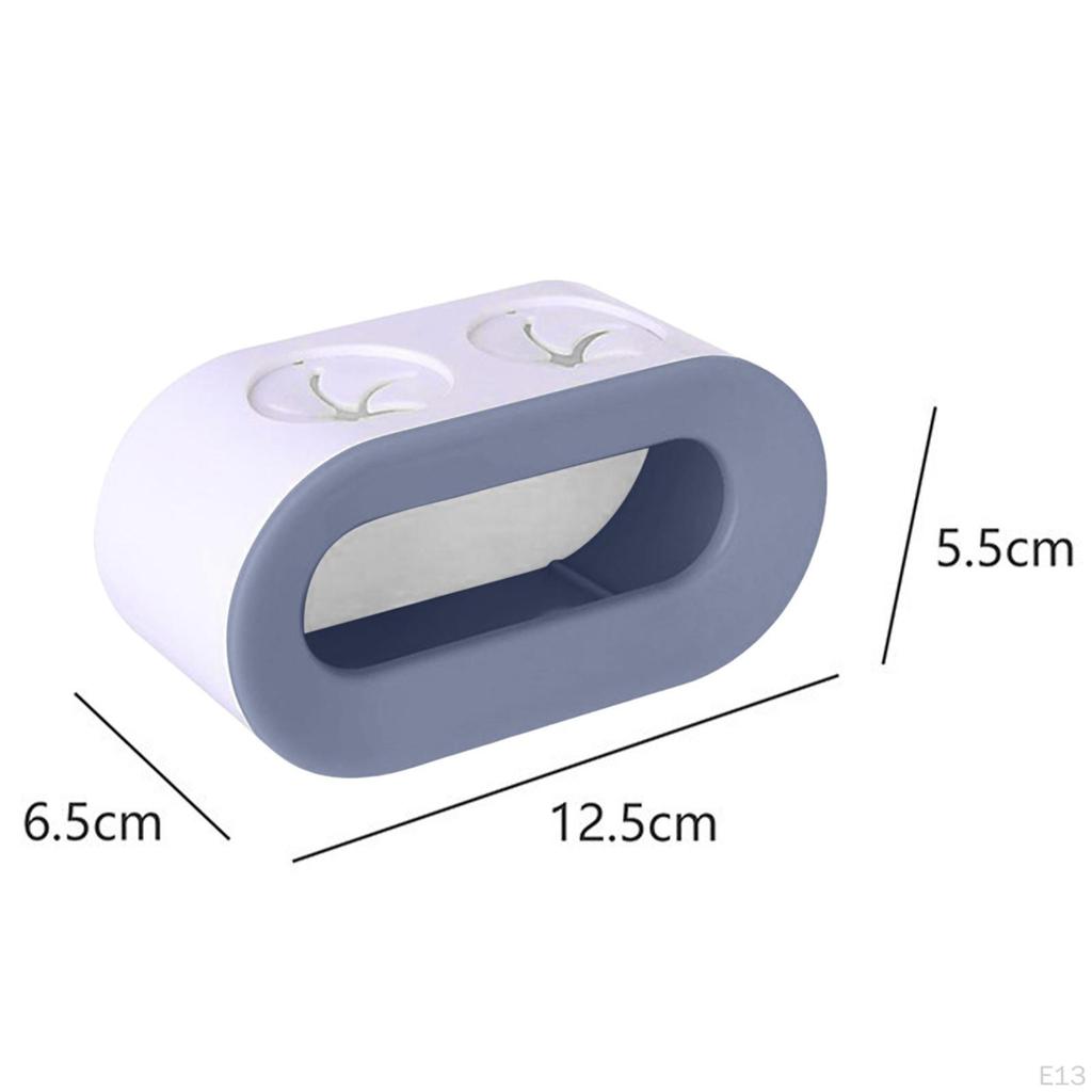 Double Hole Toothbrush Holder Punch Electric Rack, Body Base Stander