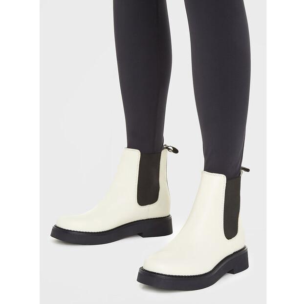 Ботинки челси Tommy Jeans Tjw Chelsea Flat EN0EN02311 White