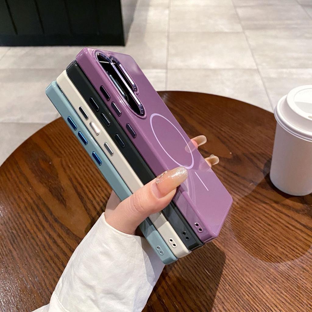 New 2-in-1 Mobile Phone Case with Anti Yellowing, Anti Drop, and Anti Scratch High Gloss Hardware Protection