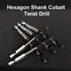 5 szt. Zestaw wierteł krętych powlekanych kobaltem 1,5 mm-6,5 mm HSS M35 Wiertło pistoletowe Do drewna/metalu Wiertło do wycinania otworów Narzędzia elektryczne