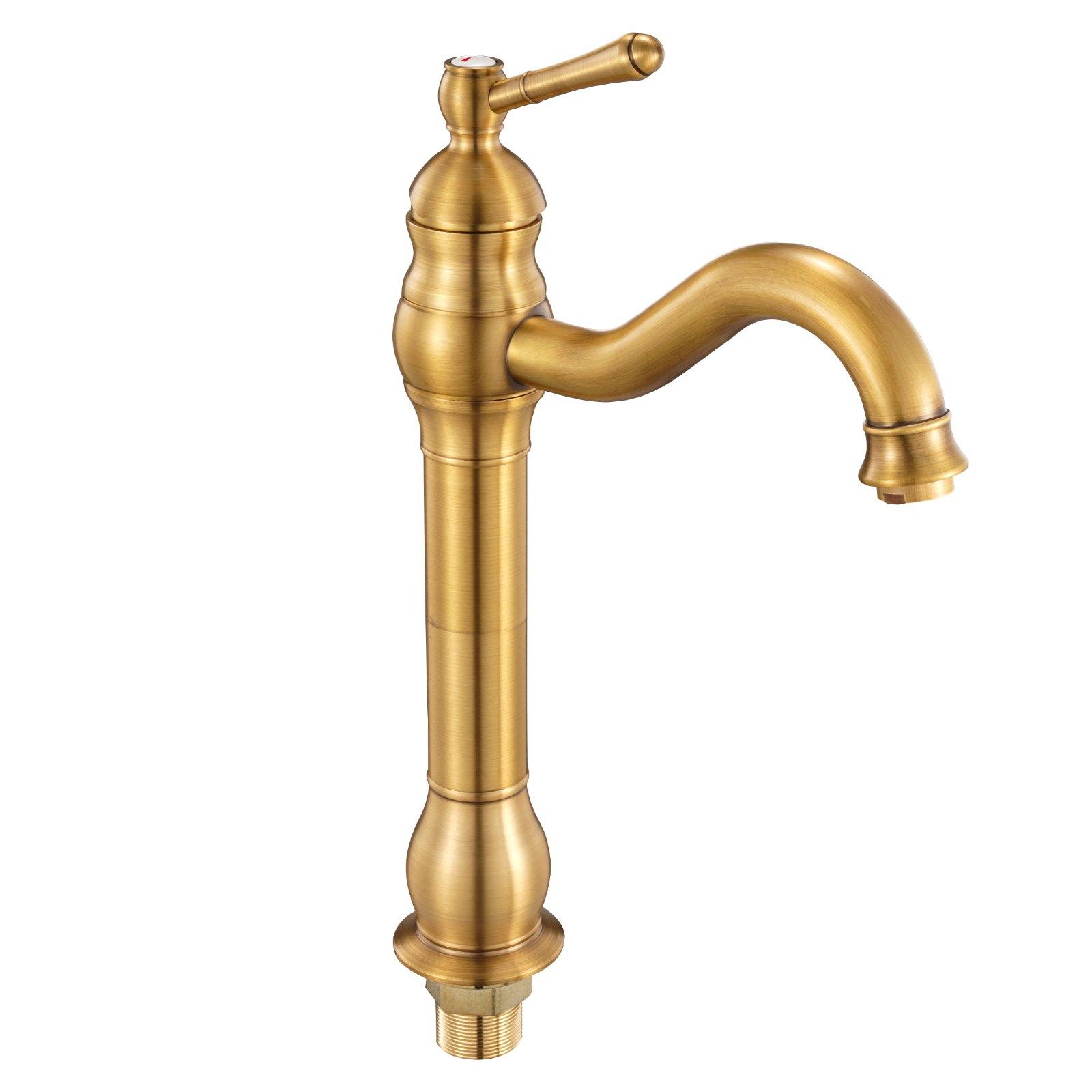 VEVOR Single Handle Sink Faucet, Solid