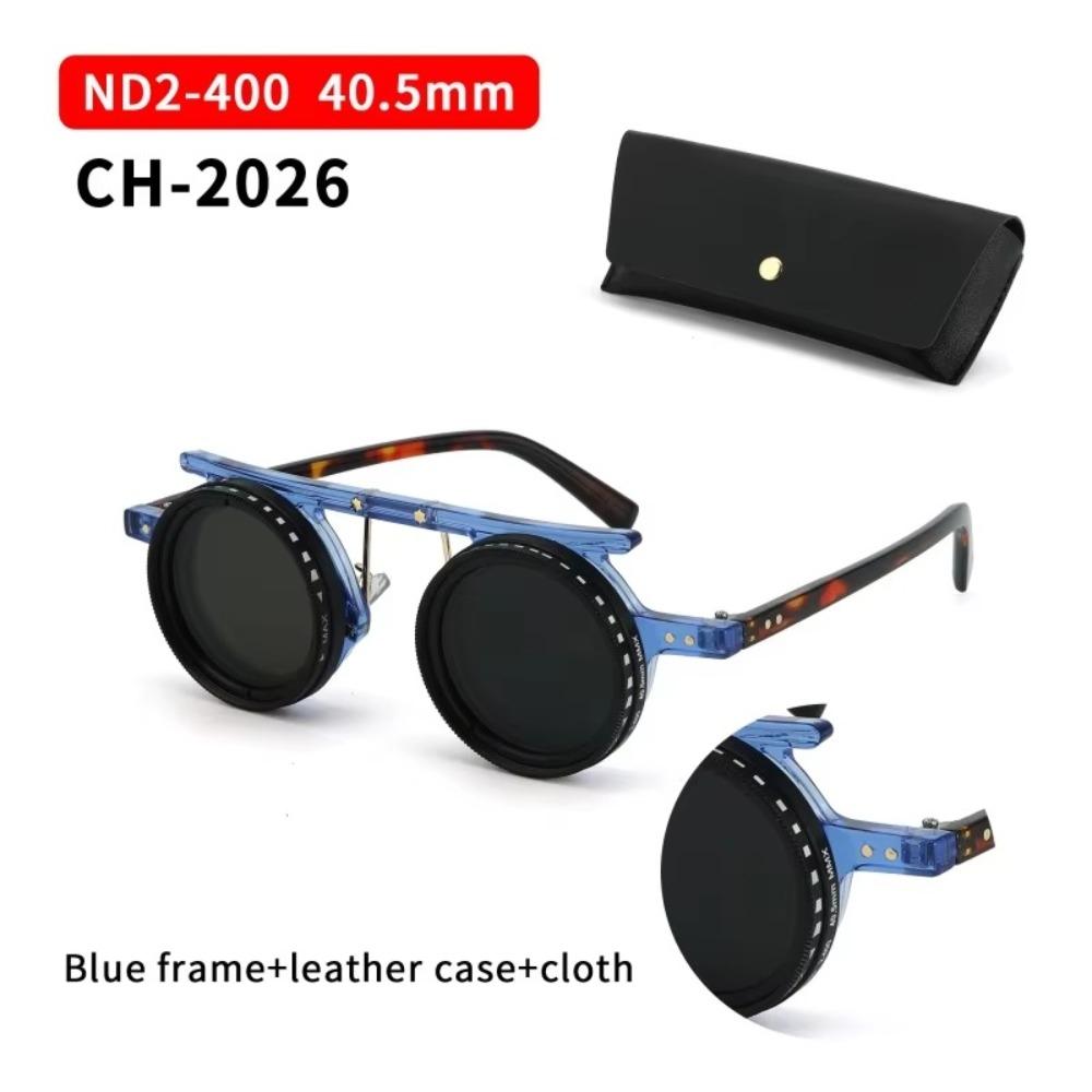 ND Filter Adjustable Dimming Glasses ND2-400 Fishing Sunglasses Fashion Sun Glasses  Driving