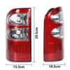 2PCS For Nissan Patrol Y61 1997-2004 LED Rear Bumper Tail Light Brake Stop Warning Turn Signal Reflector Lamp Taillight Taillamp