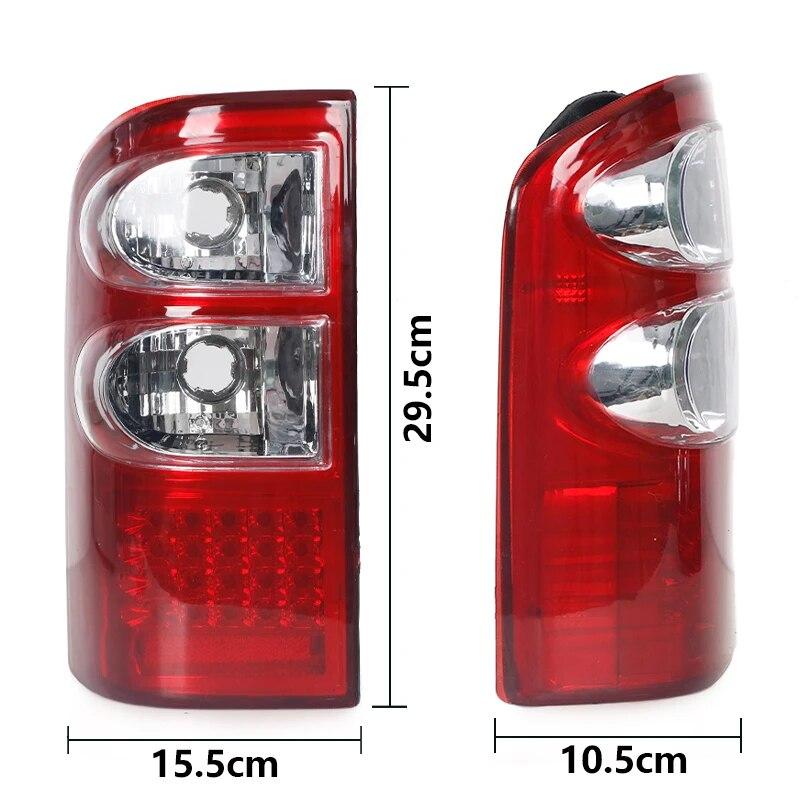 2PCS For Nissan Patrol Y61 1997-2004 LED Rear Bumper Tail Light Brake Stop Warning Turn Signal Reflector Lamp Taillight Taillamp