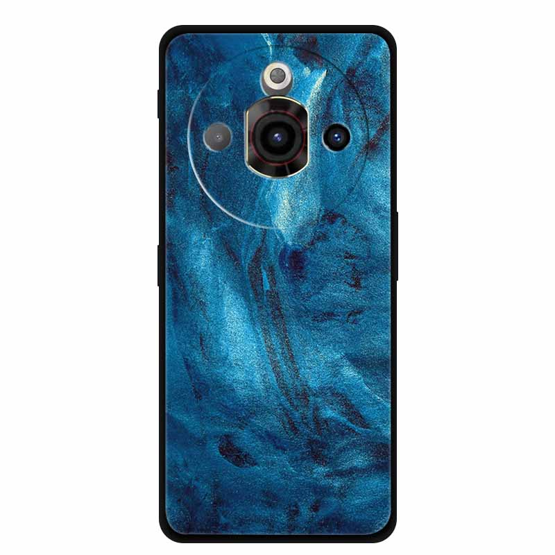 For NUBIA Focus Pro 5G Case Original Soft Silicone TPU Phone Cases Back Cover For NUBIAFocus Pro Fashion Planet Protective Coque