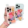 The new love frame doll is suitable for anti-drop iPhone16/15Pro mobile phone case 17promax protective case.