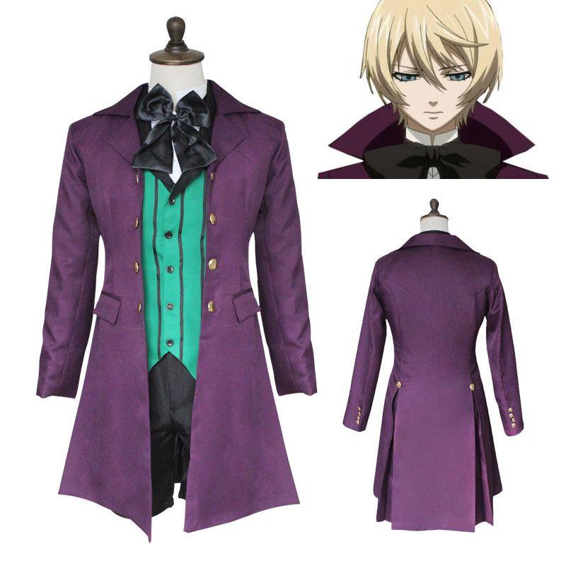 Stunning Black Butler Alois Trancy Cosplay Costume Set With Exquisite Workmanship