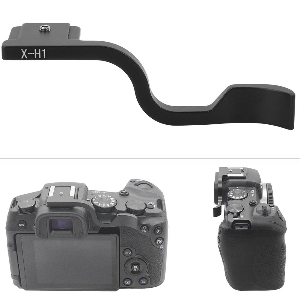 Quality Black Aluminum Alloy Thumb Up Hand Grip for fuji X H1 Camera