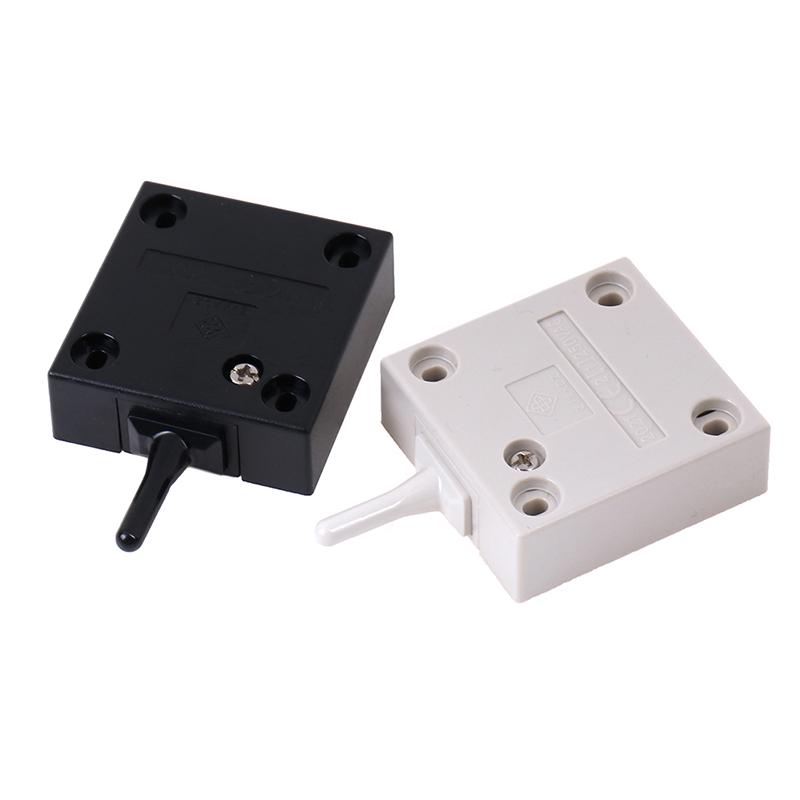 1 Stück Automatischer Rücksetzschalter Kleiderschrank Schrank Lichtschalter Türkontrollschalter