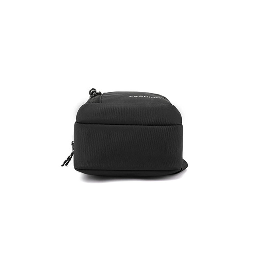 Solid Color Oxford Chest Bags Crossbody Men's Shoulder Bag Trendy Small Backpack Messenger Phone