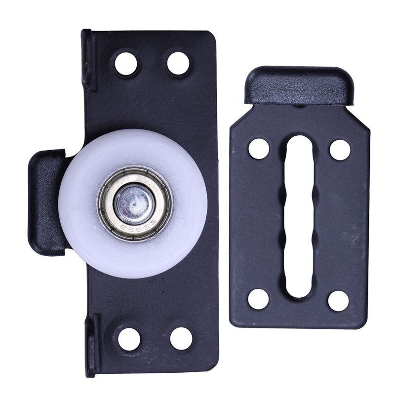 

A84E-Hardware Accessories 12 Pcs Sliding Door Wardrobe Pulleys Wooden Door Sliding Door Small Hanging Wheels