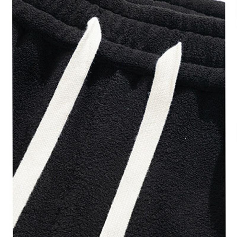 PLAYBOY Men's Autumn/Winter Fleece-Lined Straight-Leg Casual Pants