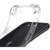 Shockproof Case - PHONILLICO - iPhone SE 2022 - Transparent Silicone - Ultra Slim - Reinforced Protection