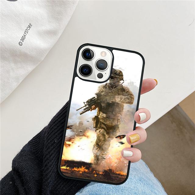 Heißer Armee-Soldat Handyhüllen Cover Für iPhone 17 Air 16 15 14 12 13 11 Pro MAX apple Plus Coque