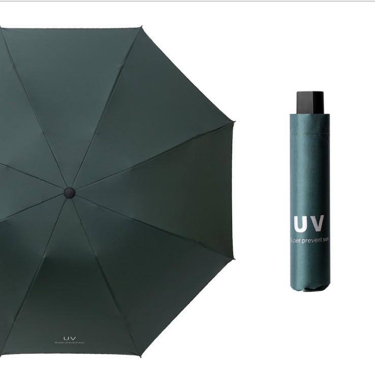 Compact Capsule Umbrella: 50% Foldable, Portable, Pocket-Size for Sunny and Rainy Days