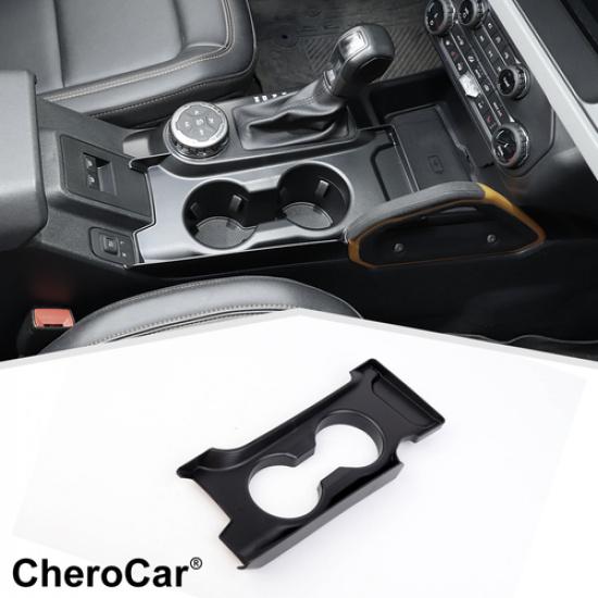 Interior Front Center Gear Shift Cup Holder Trim Tray For - Ford Bronco