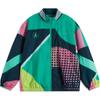 Li Ning Sports Livsstilsserie Farveblok Lynlås Høj Krave Komfortabel Åndbar Løs Vindjakke Unisex Ydertøj AFDUC05-2