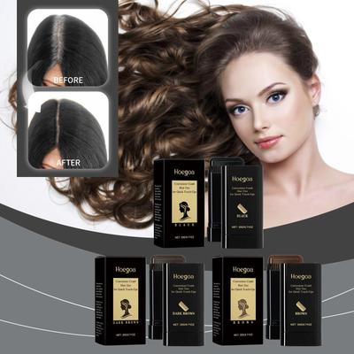Hoegoa Stick per lo Styling dei Capelli Colore per Capelli Temporaneo Stick per lo Styling dei Capelli Naturale Delicato Non Irritante Sviluppo del Colore Parrucchiere