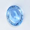 Natural Blue Sapphire Loose Gemstone 9.5 Ct Oval Cut for Art Use September Birthday Birthstone