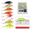 Angelköder Set Künstlicher Hartköder Bionischer Angelköder Minnow Köder Swimbait Crankbait Köder