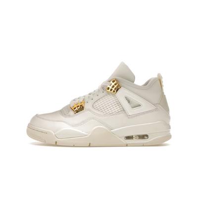 Air 4 Retro Metallic Gold