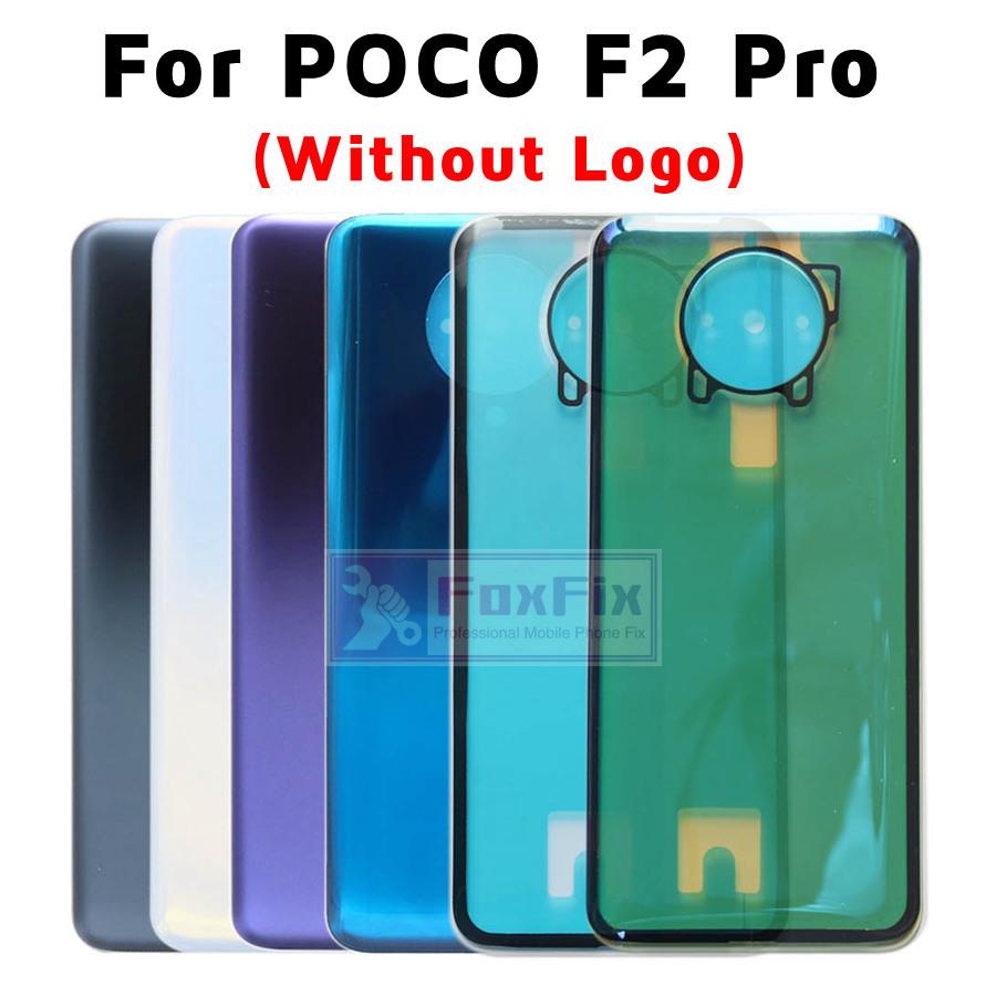 

Прозрачная стеклянная панель для Xiaomi Poco F2 Pro, задняя дверь с объективом камеры