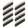 8Pcs Dual Row Female Pin Headers 2x20 Pins Header Pin Socket  DIY Electronics