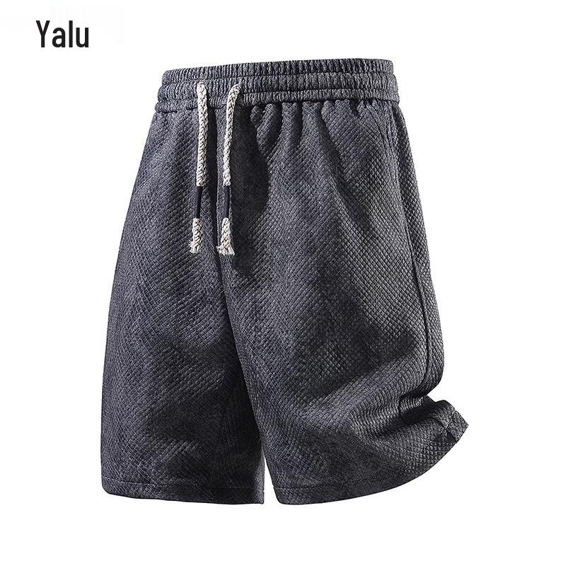 Men s Lightweight Ice Silk Casual Sports Shorts L