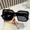 1 Paar Übergroße Sonnenbrille Rechteckig Modische Damen-Sonnenbrille für Casual Wandern und Tägliche Freizeit Outdoor-Brille