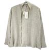 TOYOBOSHI TABA Light Gray Linen 09IT-FC0003 Cashmere Cardigan tops F Light grayUsed