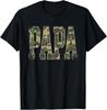 Retro Camo Dad Camouflage Dad Fathers Day T- Unisex T-Shirt