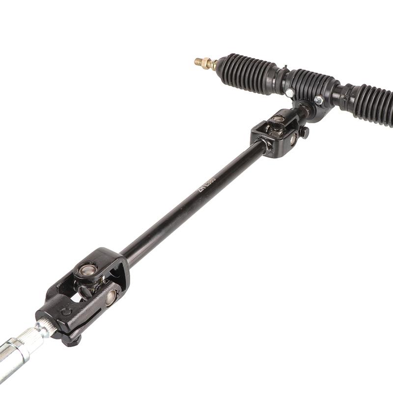 Complete Go Kart 300mm Steering Wheel 320mm/420mm Gear Rack Pinion Tie Rod Shaft For 110cc Karting DIY Quad Drift Trike