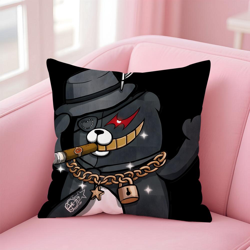 

SShirokuma Cushion Cover Pillow Case Soft Friendly Fabric Concealed Zipper 30X30cm