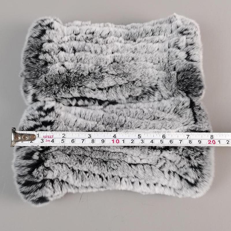 Women's Autumn and Winter New Fur Warm Fashion Half-Finger Gloves